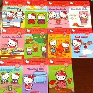 Hello Kitty phonics book early readers set of 11